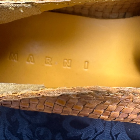 Marni Woven Leather Loafers size 9 (ES 39) - Picture 5 of 11